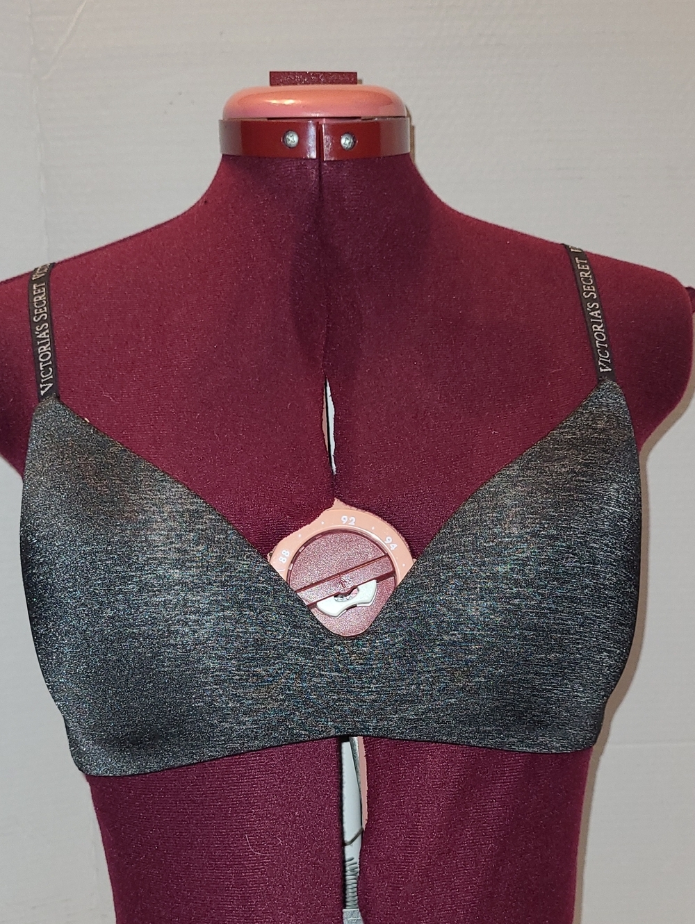 Victoria's Secret Gray Wireless T-Shirt Bra 34B